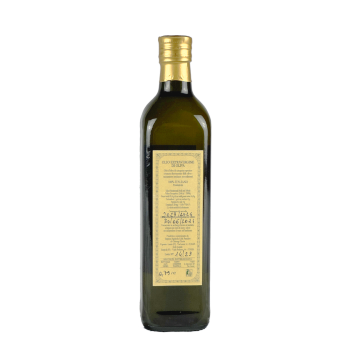 Olio Extravergine di Oliva 0,75LImpresa Agricola Colle Paradiso